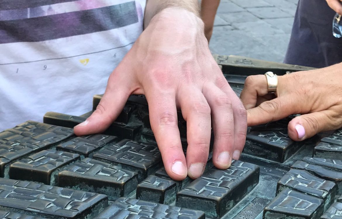 A tour of Florence for the visually impaired