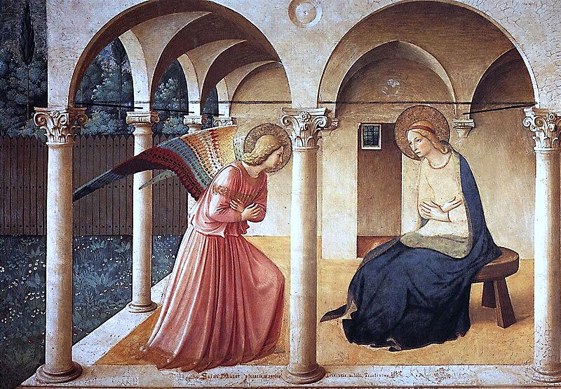 Fra'Angelico's Annunciation, Convent of San Marco